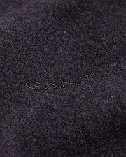 Solid Wool Scarf - Black